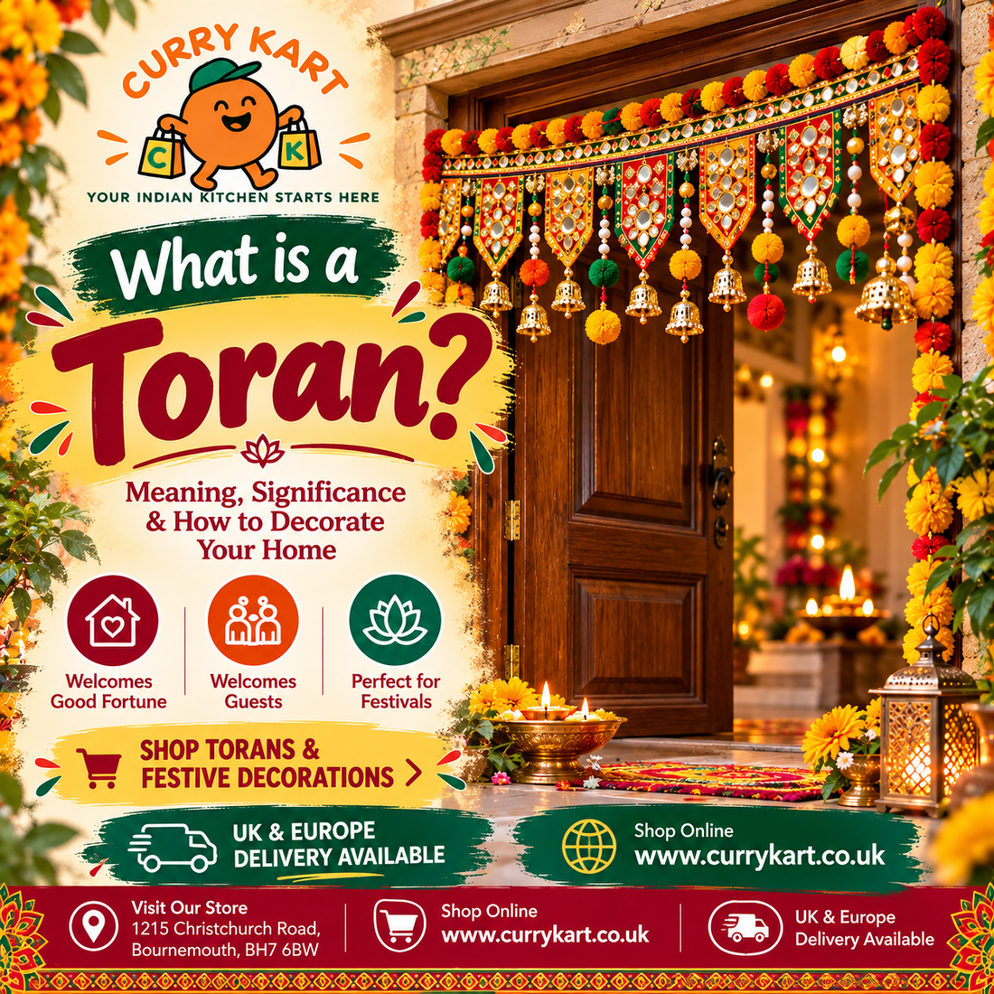 What Is a Toran? Meaning, Significance & How to Decorate Your Home