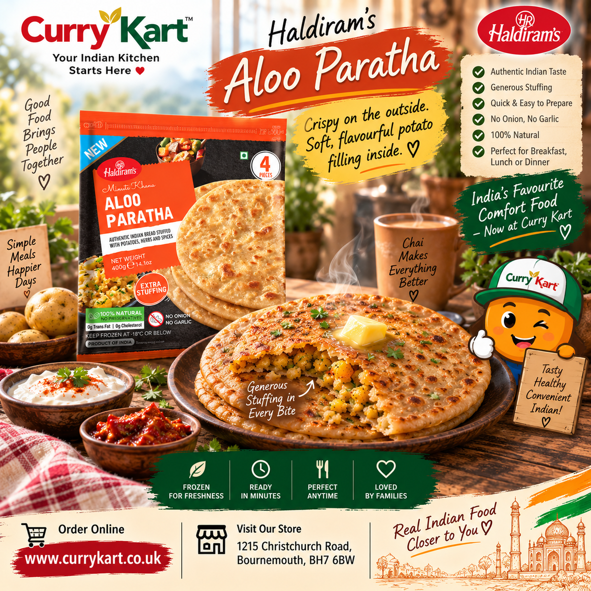 Haldiram's Aloo Paratha