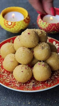 Besan Laddo (Indian Sweet) – Approx. 5 Pieces