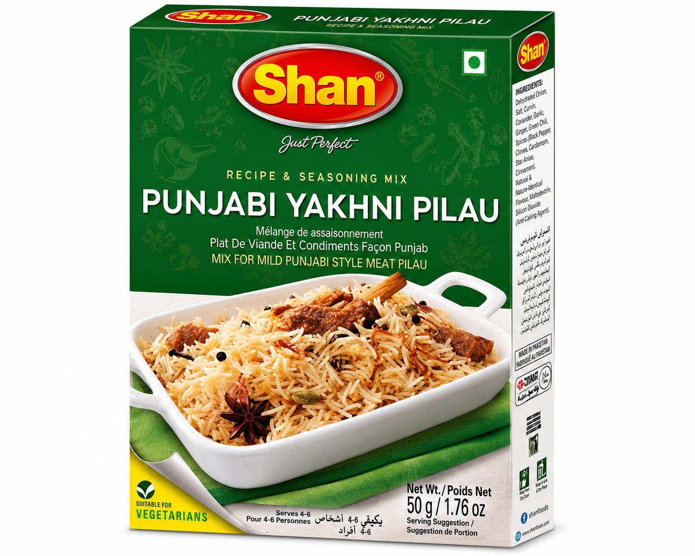 Shan Punjabi Yakhni Pulav Mix