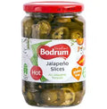 Bodrum Jalapeno Slices 680g – Pickled Green Jalapeños in Brine