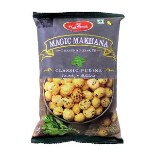 Haldiram's Magic Makhana (Roasted Foxnuts) Classic Pudina