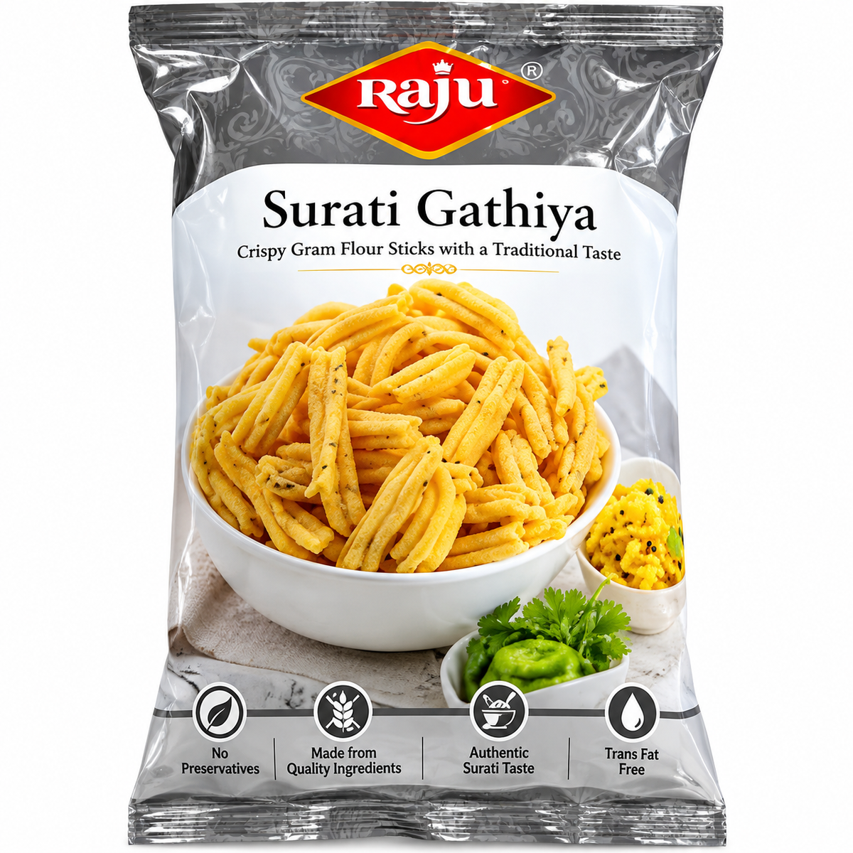 Raju Namkeen Surati Gathiya