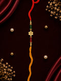 Premium Om Flower Rakhi 27