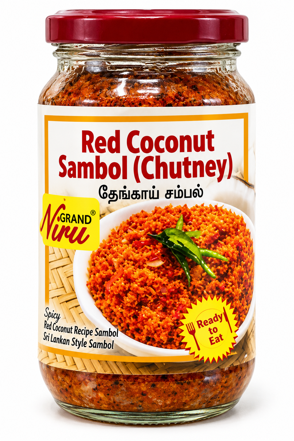 Niru Coconut Sambol (Red)