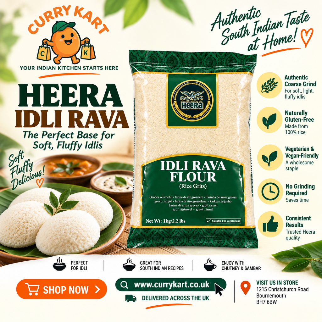Heera Idli Rava Flour (Rice Grits)