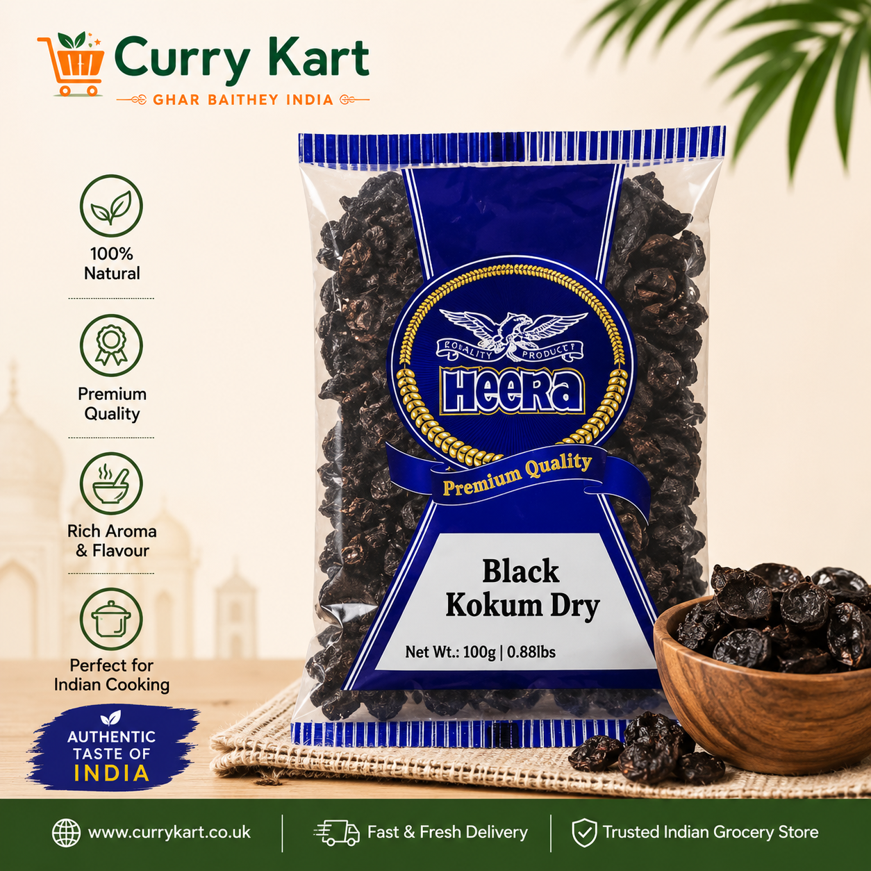 Heera Black Kokam