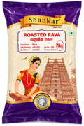 Shankar Roasted Rava, toasted sooji semolina for upma and Indian cooking from Curry Kart