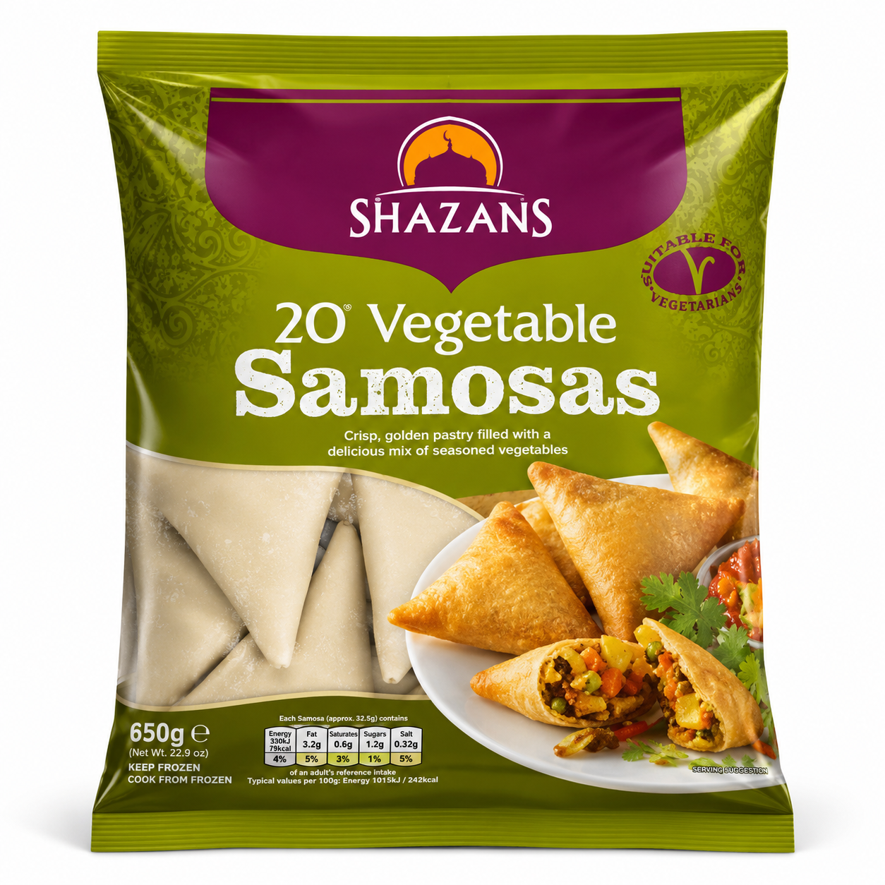 Shazans Veg Samosa