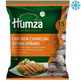 Humza Chicken Charcoal Seekh Kebabs (15 Pcs)