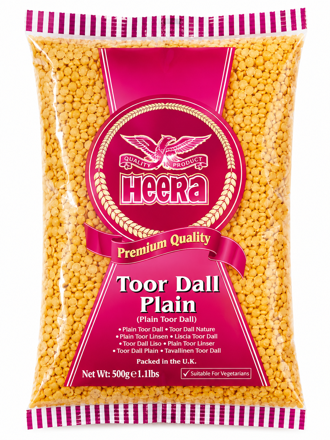 Heera Toor Dal Plain - Split Pigeon Peas