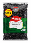 Village Black Turtle Beans (Brick Pack)