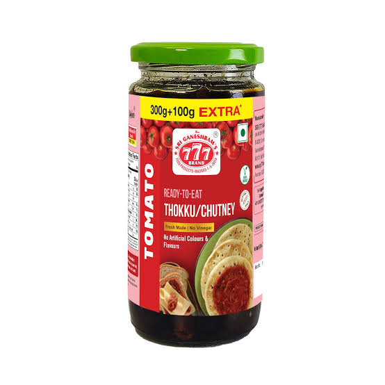 777  Thukku/Chutney Tomato - Read to Eat