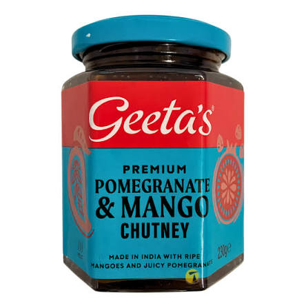 Geeta's Pomogranate and Mango Chutney