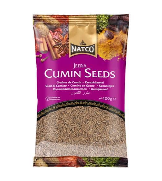 Natco Cumin Seeds (Whole Jeera), whole cumin seeds for Indian cooking