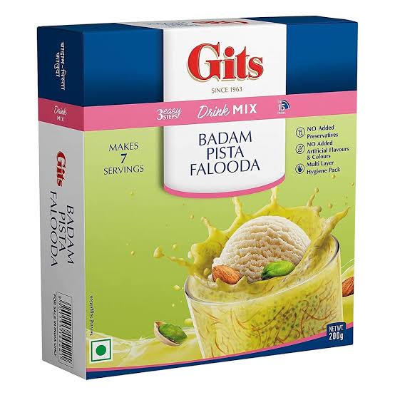 Gits Falooda Mix Badam Pista