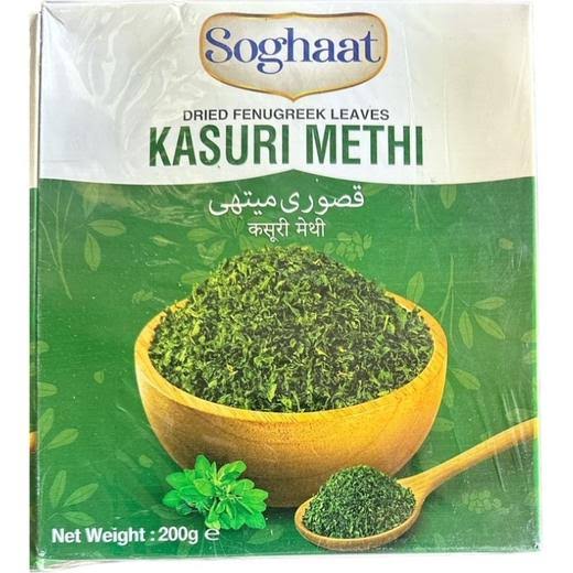 Soghaat Dried Fenugreek Leaves (Kasuri Methi)