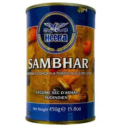 Heera Sambar 450g Ready To Eat Tin